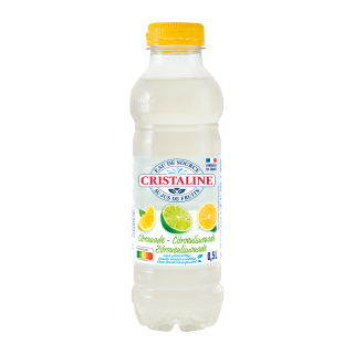 EAU CRISTALINE AU JUS CITRONNADE BOUTEILLE 50 CL / 24