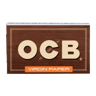 PAPIER CIGARETTE VIRGIN DOUBLE OCB / 50