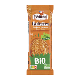 GALETTES AU BEURRE BIO ST MICHEL SACHET 51 G / 32