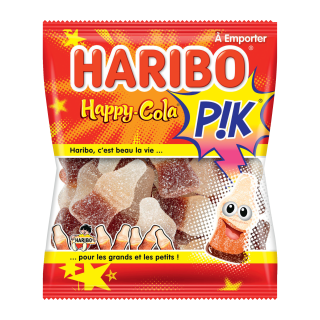 BONBON HAPPY COLA PIK HARIBO SACHET 120G /30