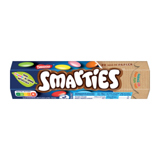 SMARTIES DRAGEES CHOCOLATEES SMARTIES ETUI 38G /24