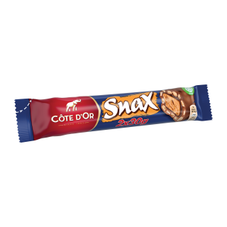 SNAX CHOCOLAT CARAMEL RIZ SOUFFLE CÔTE D'OR BARRE  30G /25