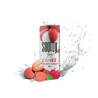 SOOFTY LITCHI CANETTE SLIM 33 CL / 24