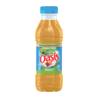 Boisson aux fruits Oasis Saveur Pomme Poire - PET 50 CL / 12