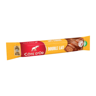 CÔTE D'OR DOUBLE CHOCOLAT PRALINE AMANDE CAJOU COTE D'OR BARRE 45G /32