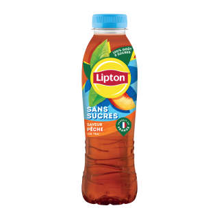 LIPTON® ICE TEA PÊCHE SANS SUCRES - BOUTEILLE PET 50 CL/ 12