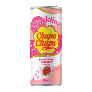 CHUPA CHUPS FRAISE LAIT CANETTE 25 CL /24