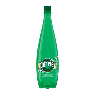 PERRIER EAU MINÉRALE NATURELLE GAZEUSE BOUTEILLE PET 1 L