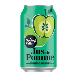 SPRING VALLEY 100% JUS DE POMME FAT CAN / 33CL