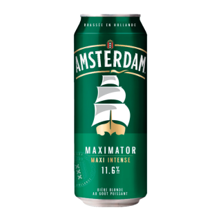 BIERE AMSTERDAM MAXIMATOR CANETTE 50 CL / 24