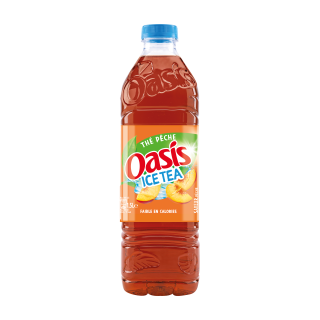 Thé glacé Oasis Ice Tea Saveur Pêche - PET 1,5L / 6