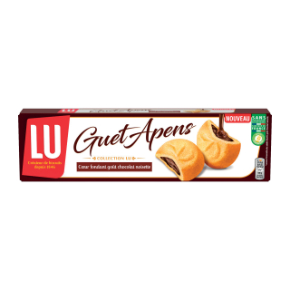 GUET APENSCHOCOLAT NOISETTE LU BOITE CARTON 105G /14