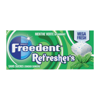 FREEDENT REFRESHERS MENTHE VERTE 18G/24