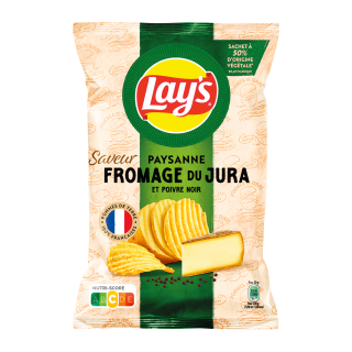 LAYS PAYSANNE  FROMAGE DU JURA 120G/24