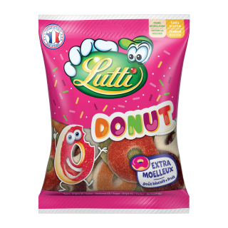 BONBON DONUT LUTTI SACHET 100G/18