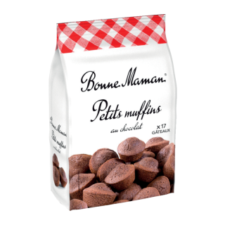 PETITS MUFFINS CHOCOLAT BONNE MAMAN SACHET 235 G / 10