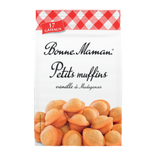 PETITS MUFFINS VANILLE BONNE MAMAN SACHET 235 G / 10