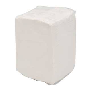 SERVIETTES SNACK 1 PLI-CELLULOSE-290x290MM-BLANC-Carton de 3200 serviettes