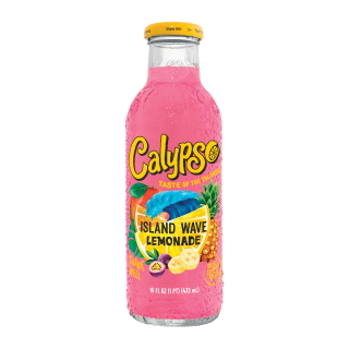 CALYPSO ISLAND WAVE LEMONADE MULTIFRUITS - BOUTEILLE VERRE PERDU  47.3 CL / 12