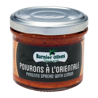 DELICE POIVRONS PIMENTES BARNIER OLIVES POT VERRE 100G/12 