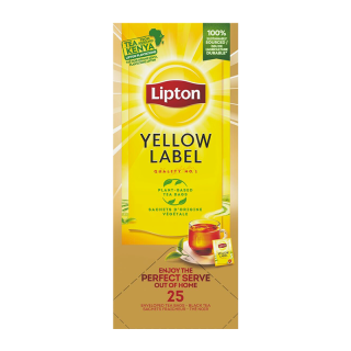 THÉ NOIR LIPTON YELLOW LABEL SACHETS /25