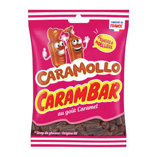 BONBON CARAMOLLO CARAMEL CARAMBAR SACHET 100G/16