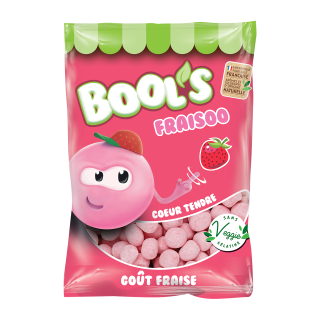 BONBON FRAISOO BOOL'S SACHET 100G /18