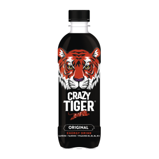 CRAZY TIGER REGULAR BOUTEILLE PET 50 CL / 12