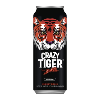 CRAZY TIGER REGULAR CANETTE 50CL / 12