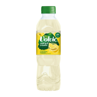 EAU MINERALE NATURELLE PLATE AROMATISEE CITRONNADE VOLVIC JUICY BOUTEILLE PET 50CL /24