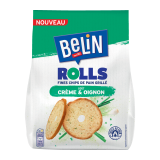 ROLLS CRÈME & OIGNON BELIN SACHET 150G /8