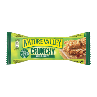 CRUNCHY AVOINE MIEL NATURE VALLEY BARRE 42G /18