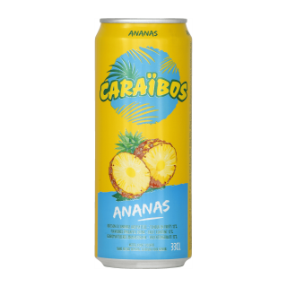 CARAIBOS ANANAS - CANETTE SLIM 33 CL / 24