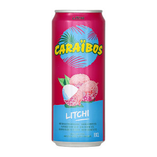 CARAIBOS LITCHI - CANETTE SLIM 33 CL / 24