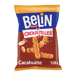 BELIN CROUSTILLES CACAHUÈTES BELIN SACHET 138G /24