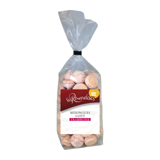 MERINGUE FRAMBOISE LES RENARDISES SACHET 100 G / 12