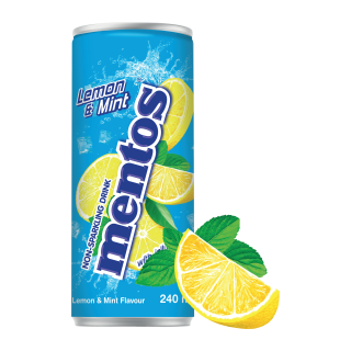 MENTOS CITRON MENTHE CAN 24CL/24