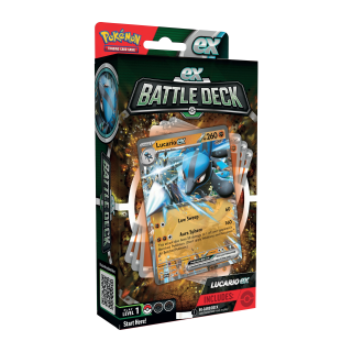 CARTES POKEMON BATTLE DECK LUCARIO /6