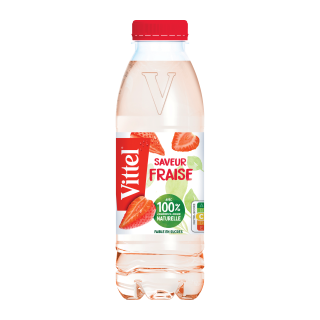 VITTEL ARO EAU AROMATISÉE FRAISE BOUTEILLE PET 50 CL