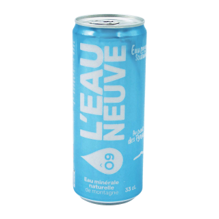 EAU PLAT O NEUVE CANETTE SLIM 33CL / 24