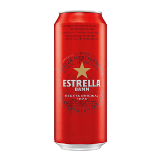 BIERE ESTRELLA DAMM 5,4° CANETTE 50 CL / 24