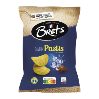 CHIPS  PASTIS BRETS SACHET 125G / 10