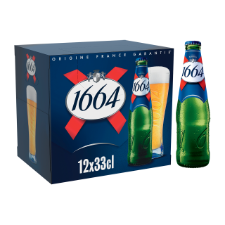 BIERE 1664 VP 33CL X12 /2