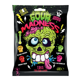 BONB SOUR MADNESS FRUITS SCHT 60G/10