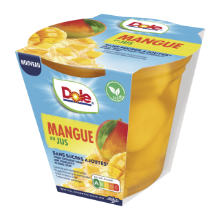 COUPELLE DE MANGUE AU JUS DOLE EMBALLAGE INDIVIDUEL 198 G / 8