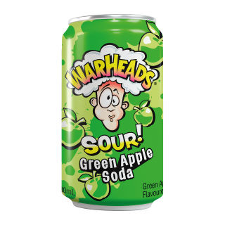 WARHEADS SOUR GREEN APPLE FCAN 33CL/12