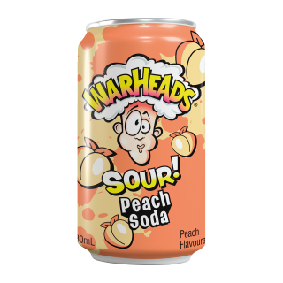 WARHEADS SOUR PEACH FCAN 33CL/12