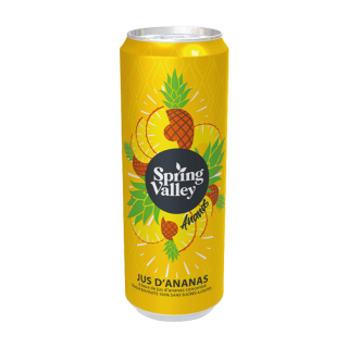 SPRINGVALLEY 100% JUS ANANAS SCAN33CL/24