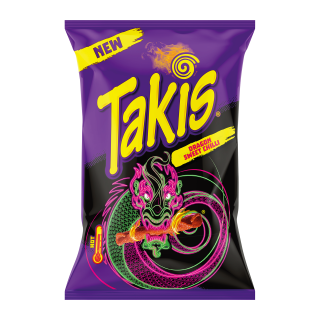 CHIPS DRAGON SWEET CHILI TAKIS SACHET 100G/18