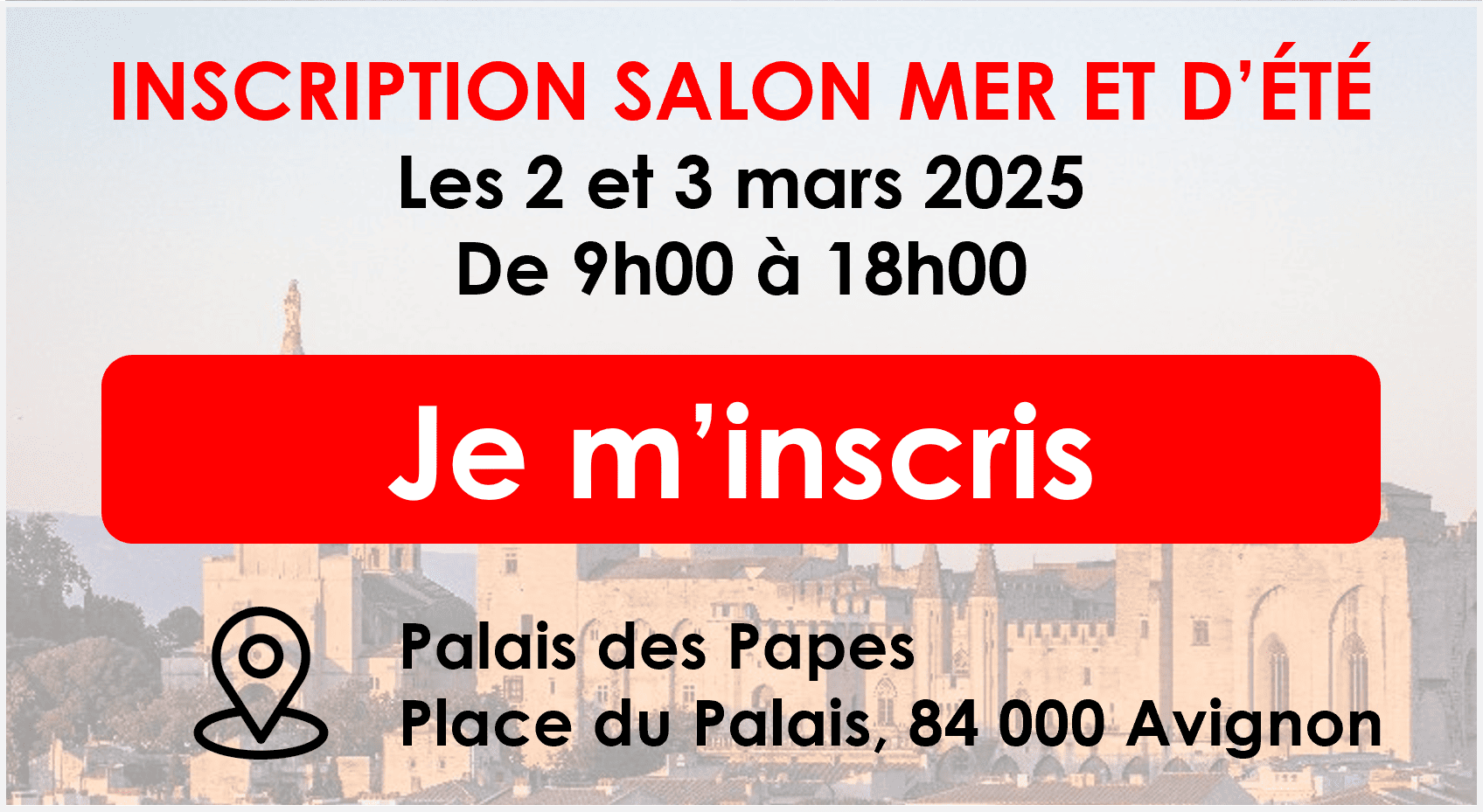 Salon Mer et d'Eté Supergroup, grossiste – 2, 3 mars 2025 - Avignon 